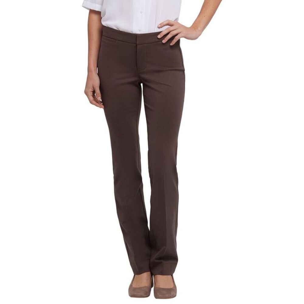 Nydj Womens  Slim Coffee Bean Trouser Jean